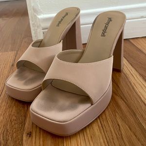Jeffrey Cambell - Ninety Platform Nude Sandal